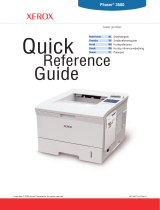 Xerox 3500 Referentie gids