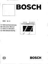 Bosch HEN526A/01 Handleiding