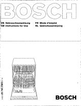 Bosch SGS8492/12 Handleiding