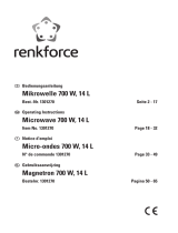 Renkforce Microwave 700 W de handleiding