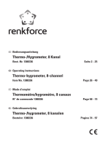 Renkforce Wireless thermo-hygrometer de handleiding