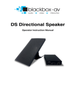 Blackbox-av HSS Directional Speaker de handleiding