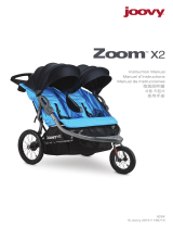 Joovy Zoom X2 Twin Jogger Handleiding
