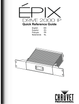 Chauvet Professional EPIX DRIVE 2000 IP Referentie gids