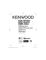 Kenwood KDC-BT50U Snelstartgids