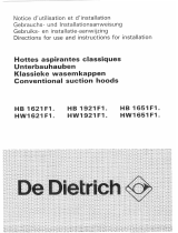 De Dietrich HW1621F1 de handleiding