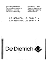 De Dietrich LW6694F1 de handleiding