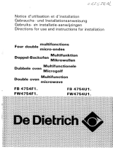 De Dietrich FW4754F1 de handleiding