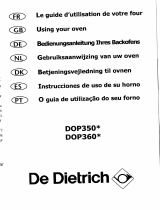 De Dietrich DOP399WE1 de handleiding