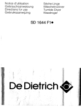 De Dietrich SD1644F1 de handleiding