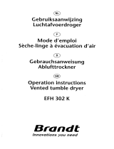 Groupe Brandt EFH302K de handleiding