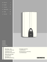 Siemens DE18401 Handleiding