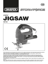 Draper Storm Force Jigsaw, 400W Handleiding