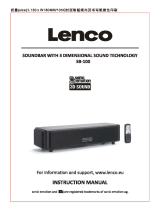 Lenco SB-100 de handleiding