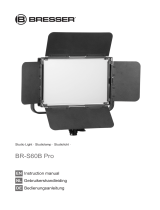 Bresser BR-S60B PRO Bi-Color LED Panel Ligth 60W de handleiding