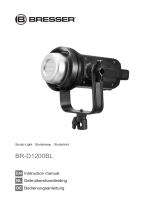 Bresser BR-D1200BL COB Bi-Color LED Spot Light de handleiding