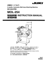 Juki MOL-254 Handleiding