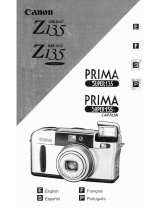 Canon Z135 - Sure Shot Zoom 35mm Camera Instructions Manual