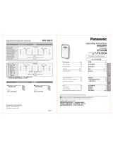 Panasonic F-PXJ30A Operating Instructions Manual