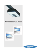 Novoferm Novomatic 423 Accu de handleiding