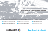 De Dietrich Installation and user’s instruction manual CEB / CES Handleiding
