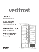 Vestfrost SDV349V Handleiding