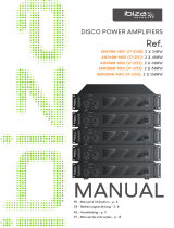 Ibiza Disco Power Amplifiers Handleiding