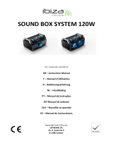 Ibiza SOUND BOX SYSTEME 120W de handleiding
