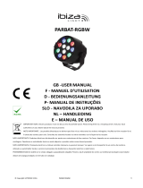 Ibiza Light & Sound PARBAT-RGBW de handleiding