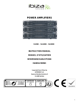 IbizaAMPLIFICATEUR SONO 2 x 250W (SA500)