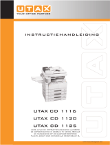 Utax CD 1125 Handleiding