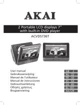 Akai ACVDS736T Handleiding