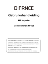 Difrnce MP756 4GB de handleiding