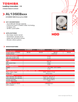 Toshiba AL13SEB600 Data papier