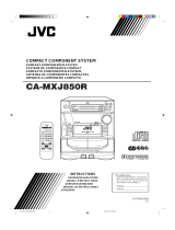 JVC CA-MXJ850R Handleiding