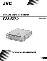 JVC GV-SP2 Handleiding