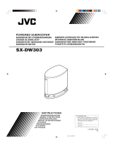 JVC SW-DW303 Handleiding