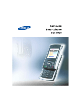 Samsung SGH D720 Handleiding