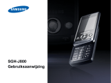 Samsung SGH-J800 Handleiding