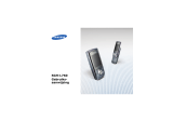 Samsung SGH-L760V Handleiding
