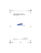Samsung SGH-E330 Handleiding