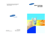 Samsung SGH-E600 Handleiding