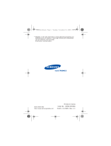 Samsung sgh x 460 selection Handleiding