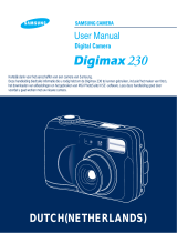 Samsung DIGIMAX 230 Handleiding