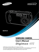 Samsung DIGIMAX 401 Handleiding