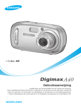 Samsung DIGIMAX A40 Handleiding