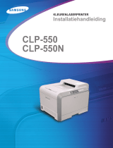 Samsung CLP-550 series installatie Handleiding