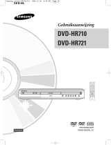 Samsung DVD-HR721 Handleiding