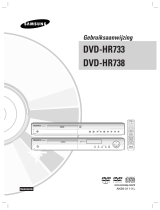 Samsung DVD-HR738 Handleiding