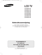 Samsung LE32R41B Handleiding
